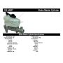 CENTRIC PARTS 130.44007 Centric Premium Brake Master Cylinder