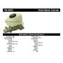 CENTRIC PARTS 130.44023 Centric Premium Brake Master Cylinder
