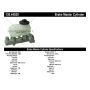 CENTRIC PARTS 130.44029 Centric Premium Brake Master Cylinder