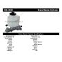 CENTRIC PARTS 130.44039 Centric Premium Brake Master Cylinder