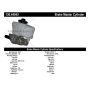 CENTRIC PARTS 130.44043 Centric Premium Brake Master Cylinder