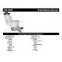 CENTRIC PARTS 130.44045 Centric Premium Brake Master Cylinder