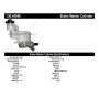 CENTRIC PARTS 130.44046 Centric Premium Brake Master Cylinder