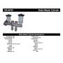 CENTRIC PARTS 130.44100 Centric Premium Brake Master Cylinder