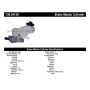 CENTRIC PARTS 130.44129 Centric Premium Brake Master Cylinder