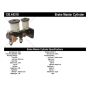 CENTRIC PARTS 130.44310 Centric Premium Brake Master Cylinder