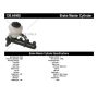 CENTRIC PARTS 130.44408 Centric Premium Brake Master Cylinder