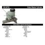 CENTRIC PARTS 130.44725 Centric Premium Brake Master Cylinder