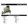 CENTRIC PARTS 130.44738 Centric Premium Brake Master Cylinder