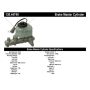 CENTRIC PARTS 130.44740 Centric Premium Brake Master Cylinder
