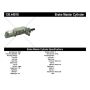 CENTRIC PARTS 130.44818 Centric Premium Brake Master Cylinder