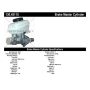 CENTRIC PARTS 130.45115 Centric Premium Brake Master Cylinder