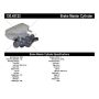 CENTRIC PARTS 130.45122 Centric Premium Brake Master Cylinder