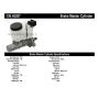 CENTRIC PARTS 130.45207 Centric Premium Brake Master Cylinder