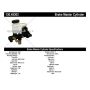 CENTRIC PARTS 130.45303 Centric Premium Brake Master Cylinder