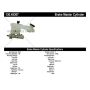 CENTRIC PARTS 130.45307 Centric Premium Brake Master Cylinder