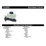 CENTRIC PARTS 130.45402 Centric Premium Brake Master Cylinder