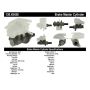 CENTRIC PARTS 130.45426 Centric Premium Brake Master Cylinder