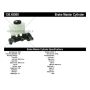 CENTRIC PARTS 130.45509 Centric Premium Brake Master Cylinder