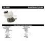 CENTRIC PARTS 130.45900 Centric Premium Brake Master Cylinder