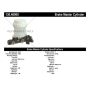 CENTRIC PARTS 130.46000 Centric Premium Brake Master Cylinder