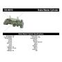 CENTRIC PARTS 130.46018 Centric Premium Brake Master Cylinder