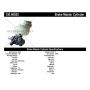 CENTRIC PARTS 130.46025 Centric Premium Brake Master Cylinder