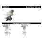 CENTRIC PARTS 130.46026 Centric Premium Brake Master Cylinder
