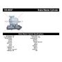 CENTRIC PARTS 130.46027 Centric Premium Brake Master Cylinder