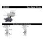 CENTRIC PARTS 130.46028 Centric Premium Brake Master Cylinder