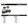 CENTRIC PARTS 130.46401 Centric Premium Brake Master Cylinder