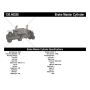 CENTRIC PARTS 130.46526 Centric Premium Brake Master Cylinder