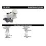 CENTRIC PARTS 130.46530 Centric Premium Brake Master Cylinder