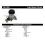 CENTRIC PARTS 130.47008 Centric Premium Brake Master Cylinder