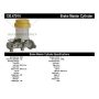 CENTRIC PARTS 130.47014 Centric Premium Brake Master Cylinder