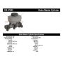 CENTRIC PARTS 130.47022 Centric Premium Brake Master Cylinder