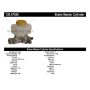 CENTRIC PARTS 130.47026 Centric Premium Brake Master Cylinder