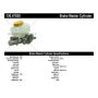 CENTRIC PARTS 130.47029 Centric Premium Brake Master Cylinder