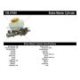 CENTRIC PARTS 130.47030 Centric Premium Brake Master Cylinder