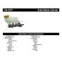 CENTRIC PARTS 130.47031 Centric Premium Brake Master Cylinder