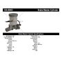 CENTRIC PARTS 130.48003 Centric Premium Brake Master Cylinder