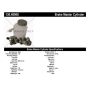 CENTRIC PARTS 130.48008 Centric Premium Brake Master Cylinder