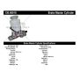 CENTRIC PARTS 130.48010 Centric Premium Brake Master Cylinder