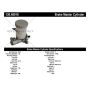 CENTRIC PARTS 130.48016 Centric Premium Brake Master Cylinder