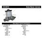 CENTRIC PARTS 130.48019 Centric Premium Brake Master Cylinder