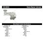 CENTRIC PARTS 130.48030 Centric Premium Brake Master Cylinder