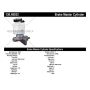 CENTRIC PARTS 130.48033 Centric Premium Brake Master Cylinder