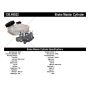CENTRIC PARTS 130.49022 Centric Premium Brake Master Cylinder