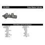 CENTRIC PARTS 130.50008 Centric Premium Brake Master Cylinder