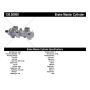 CENTRIC PARTS 130.50009 Centric Premium Brake Master Cylinder